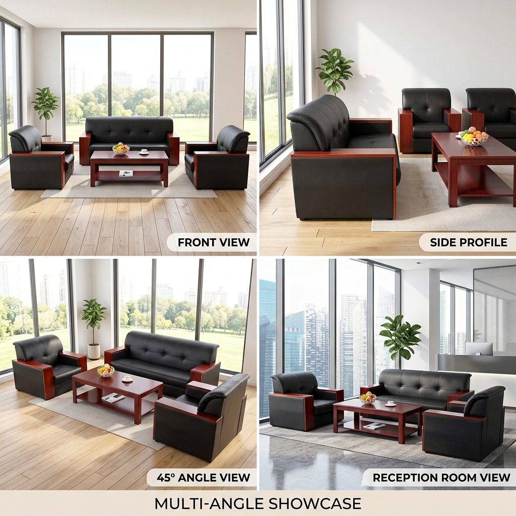 5-Seater Waiting Sofa Nairobi Kenya