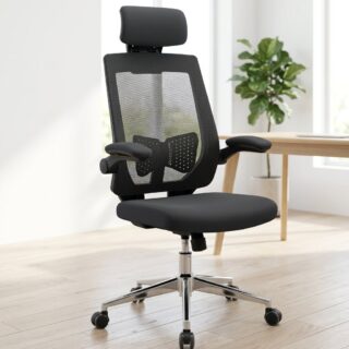 The Orthopedic Office Seat is designed for professionals who spend extended periods working at a desk. Its supportive high-back profile and generous cushioning create a comfortable seating experience, while the adjustable functionality allows users to customize their seating position. Smooth swivel movement and durable caster wheels provide convenient mobility around the workstation. Its professional design makes it suitable for executive offices, corporate workstations, and modern home offices.