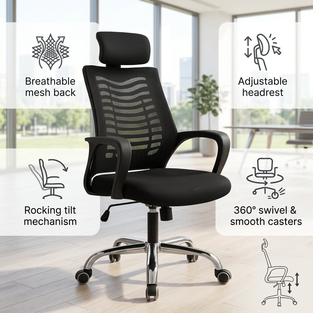 Headrest Office Seat Nairobi Kenya