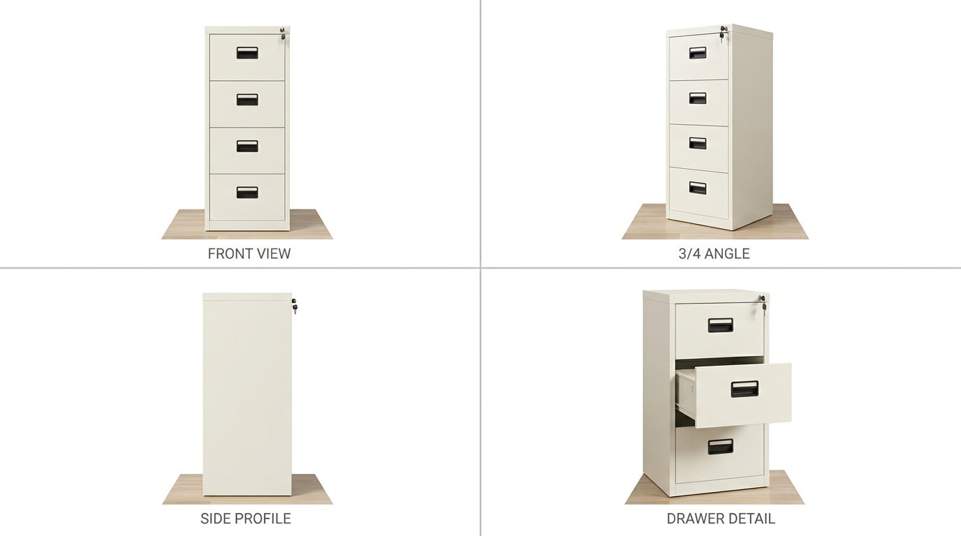 4-Drawer File Cabinet Nairobi Kenya