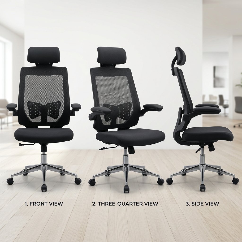 The Orthopedic Office Seat is designed for professionals who spend extended periods working at a desk. Its supportive high-back profile and generous cushioning create a comfortable seating experience, while the adjustable functionality allows users to customize their seating position. Smooth swivel movement and durable caster wheels provide convenient mobility around the workstation. Its professional design makes it suitable for executive offices, corporate workstations, and modern home offices.