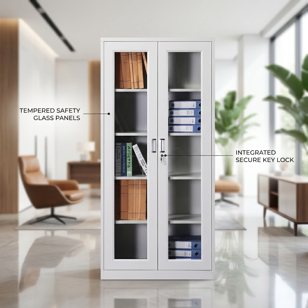 Full-Glass Filing Cabinet Kenya