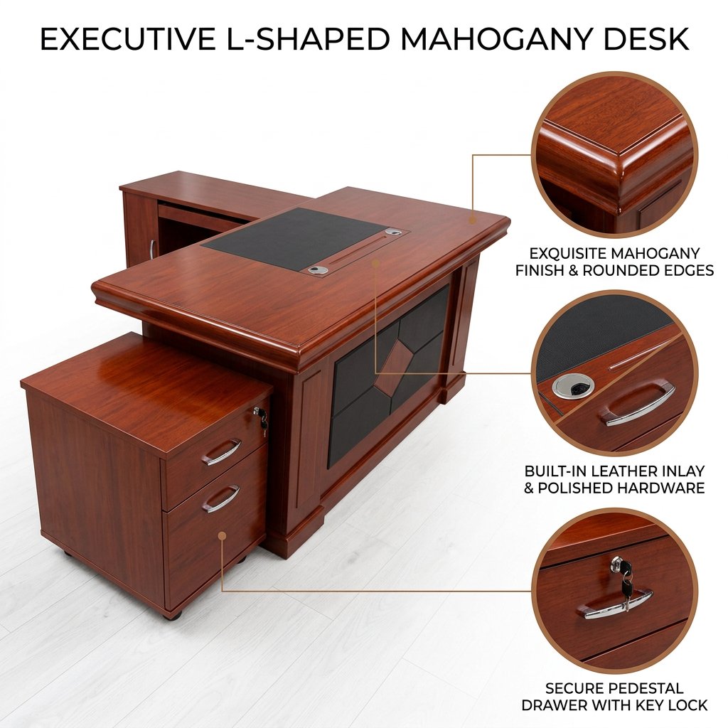 1.4M Executive Desk in Kenya | Modern Executive Office Desk Nairobi