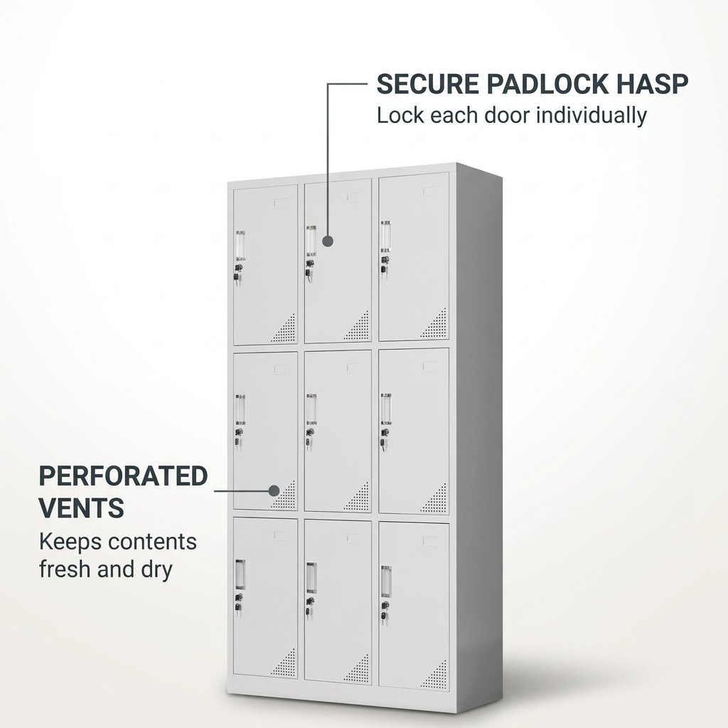 9-Locker File Cabinet Nairobi Kenya