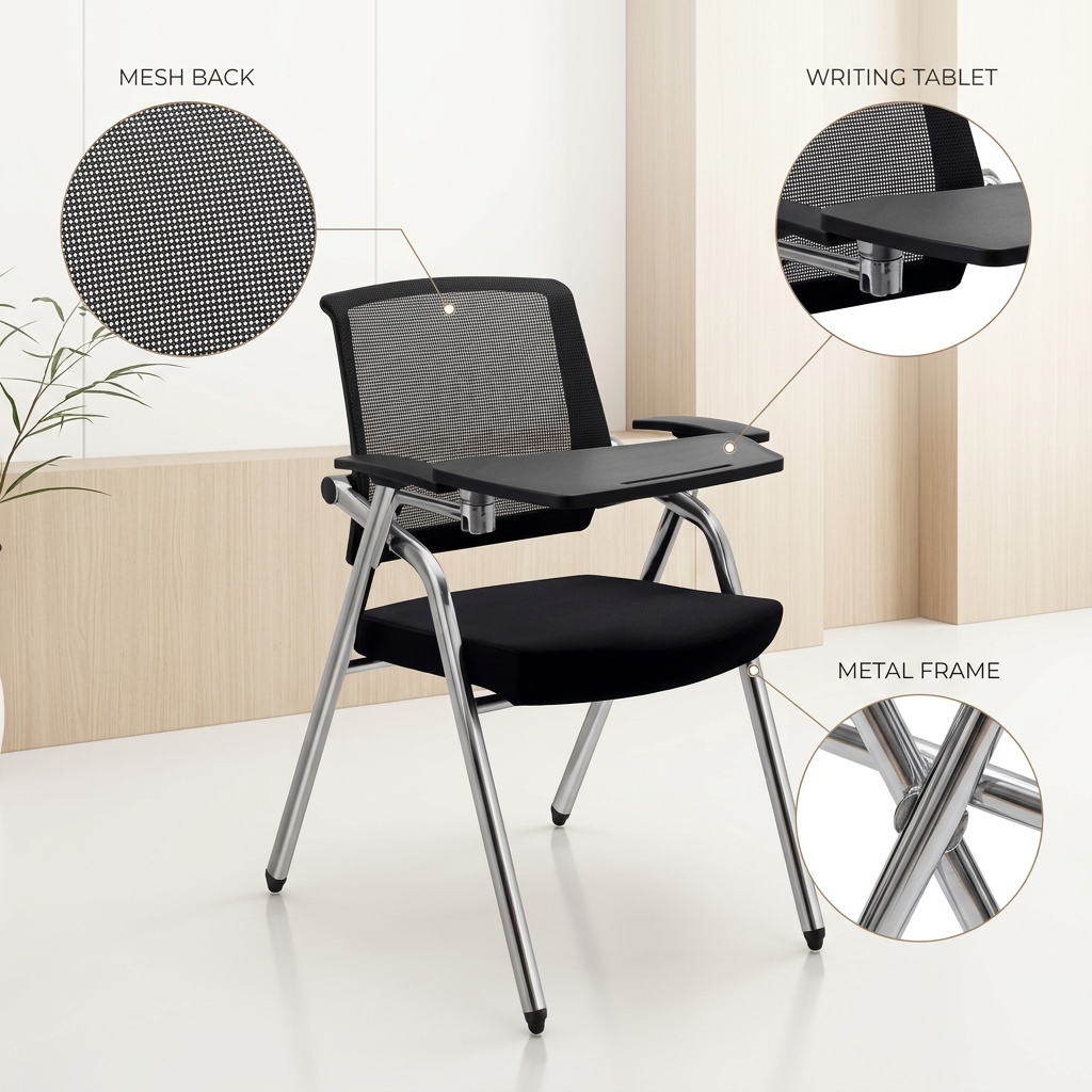 Training Office Seat with Writing Pad Nairobi Kenya