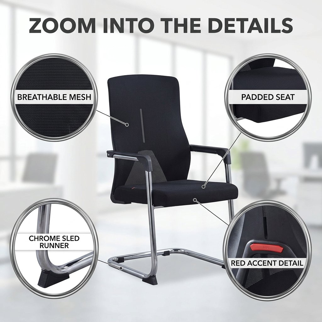 Office Mesh Visitors Seat Kenya