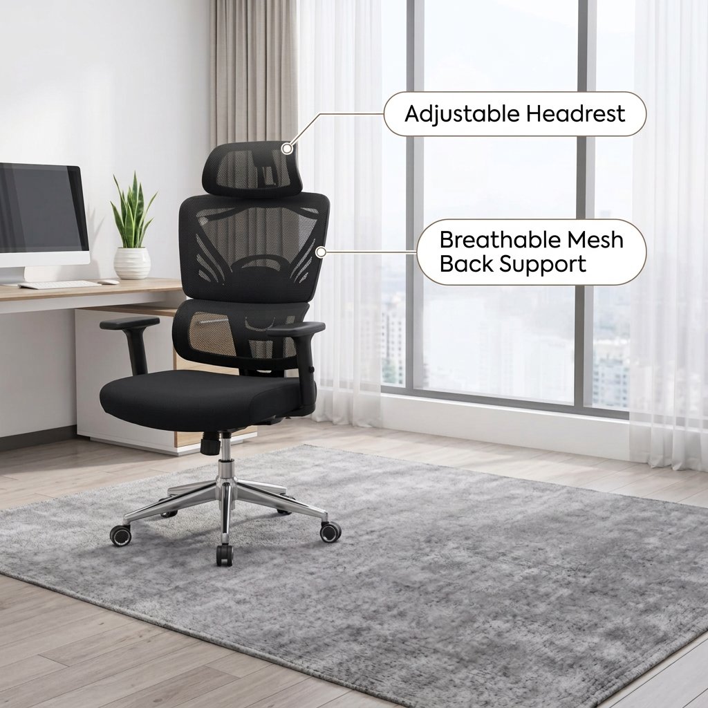 High Back Ergonomic Office Seat Kenya