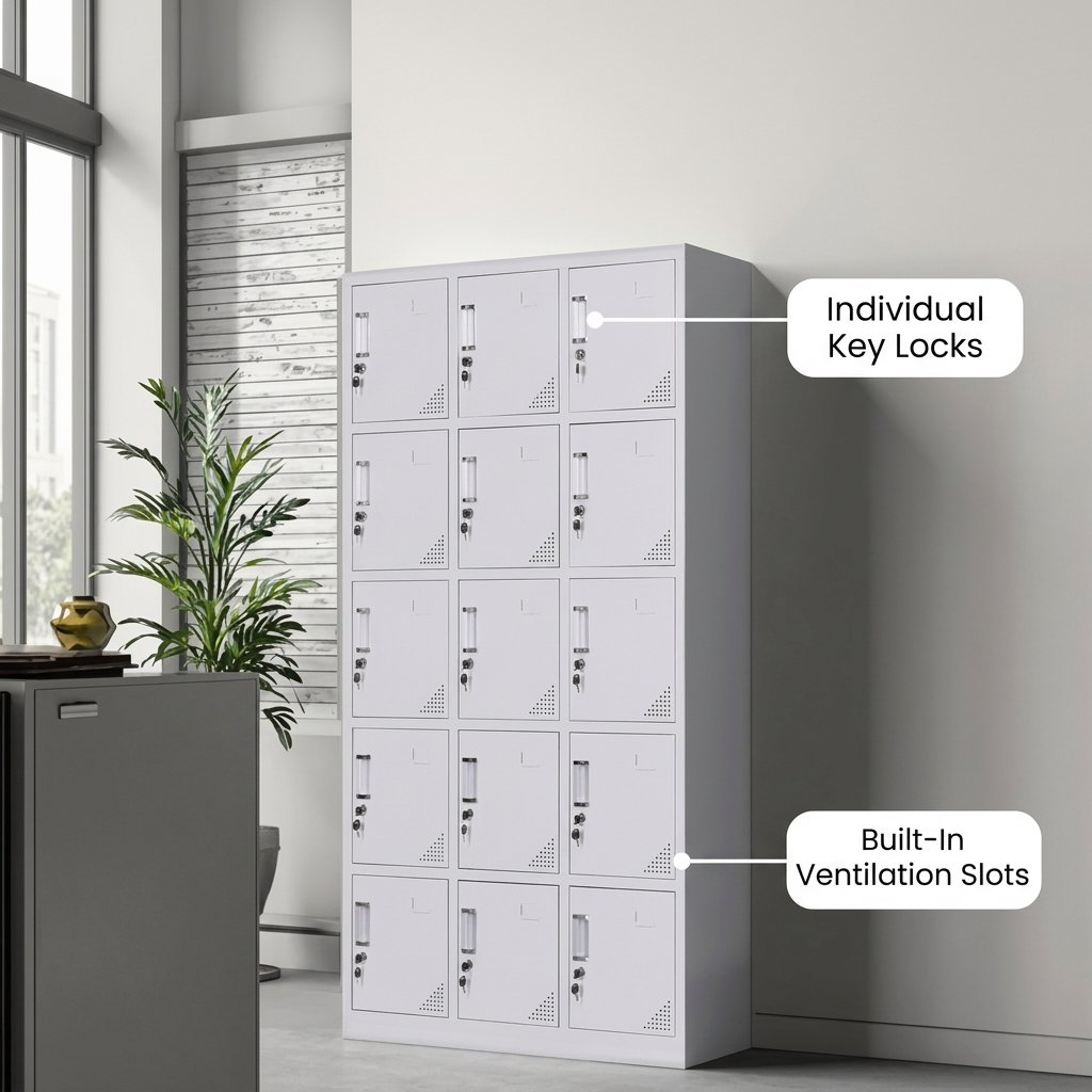 15-Locker File Cabinet Nairobi Kenya