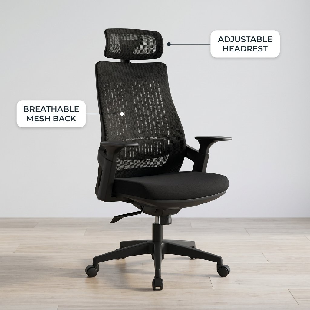 Ergonomic office seat in Kenya
