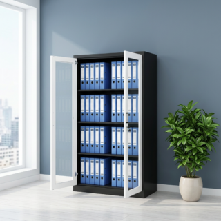 Full-Glass Office Filing Cabinet Kenya