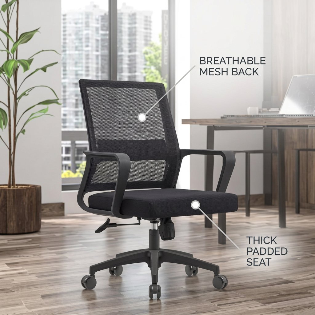 Captain Mesh Office Seat Nairobi Kenya