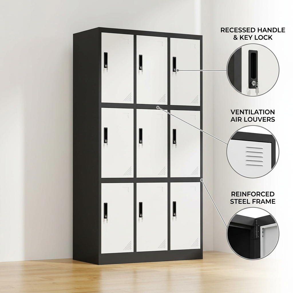 9-Locker File Cabinet Nairobi Kenya