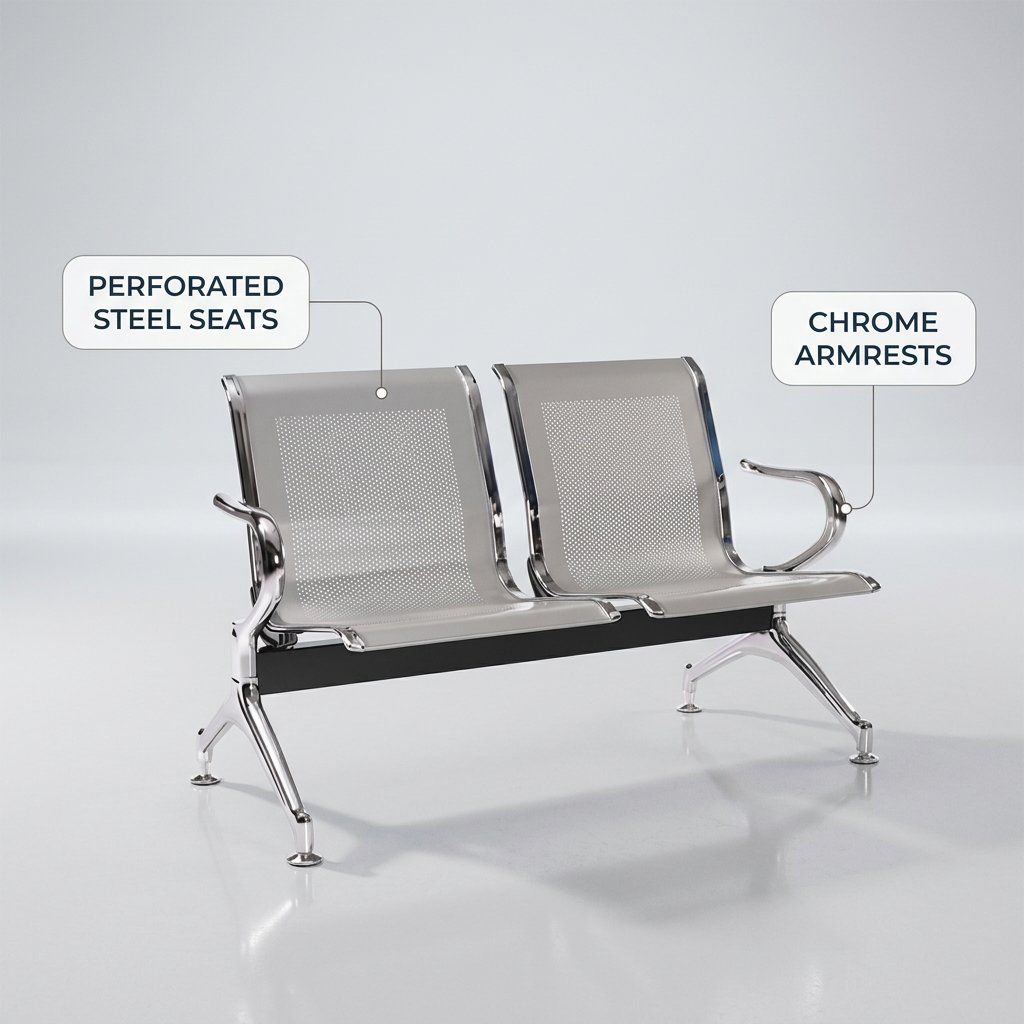 2-link waiting bench in Kenya