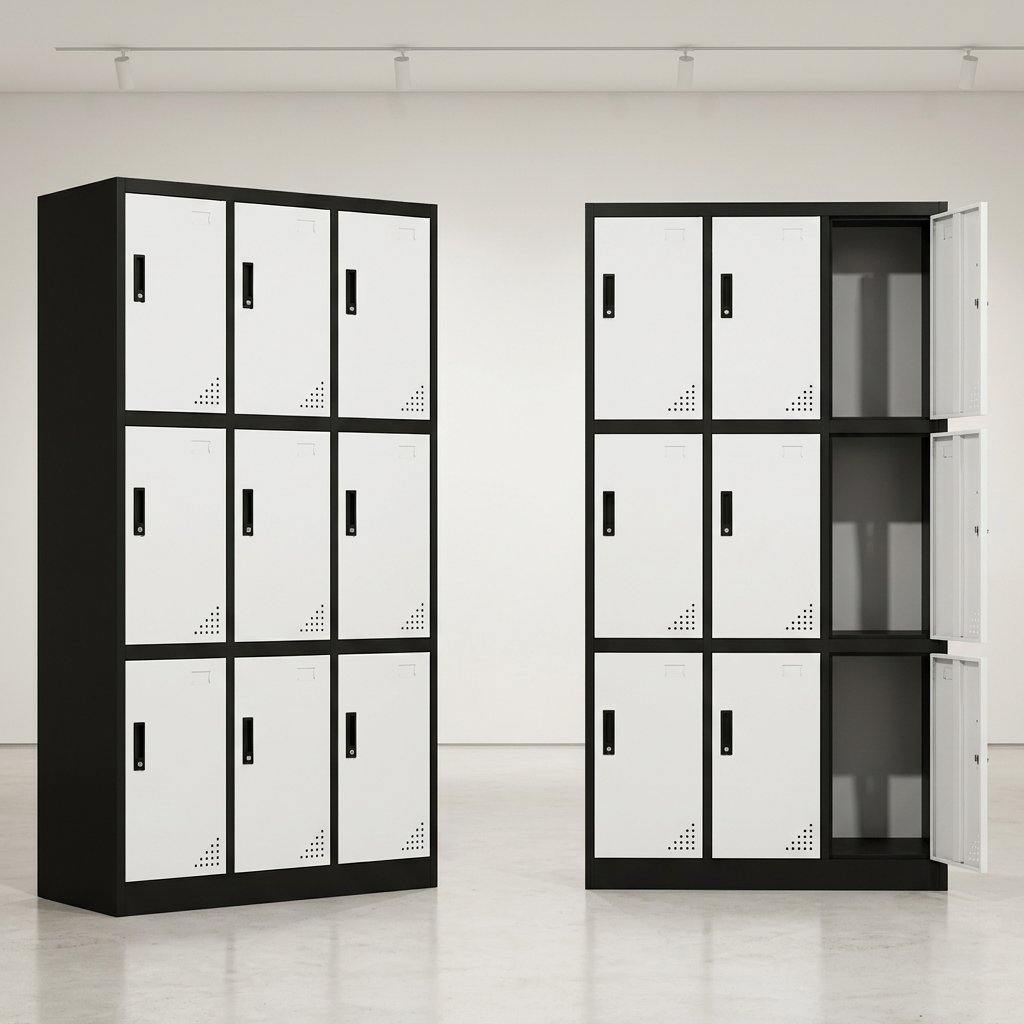 9-Locker File Office Cabinet in Kenya