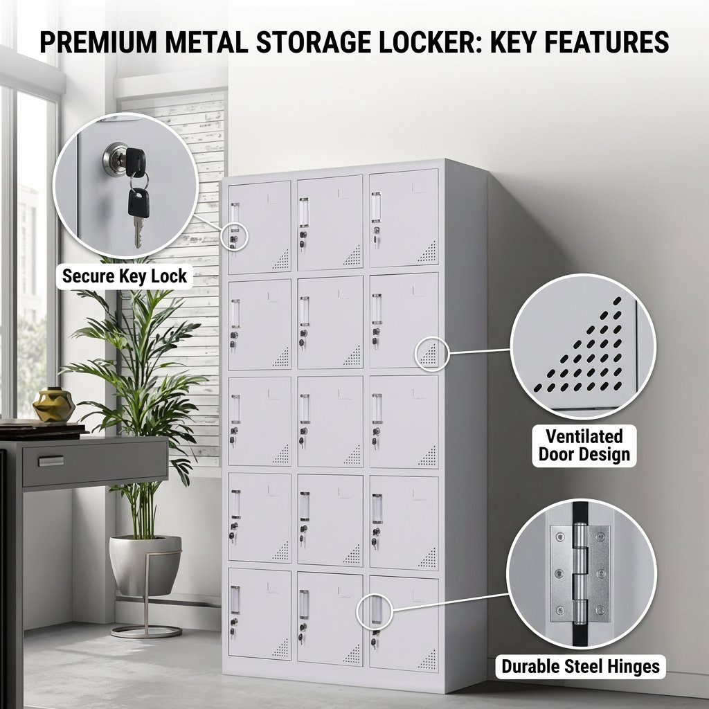 15-Locker File Cabinet Nairobi Kenya