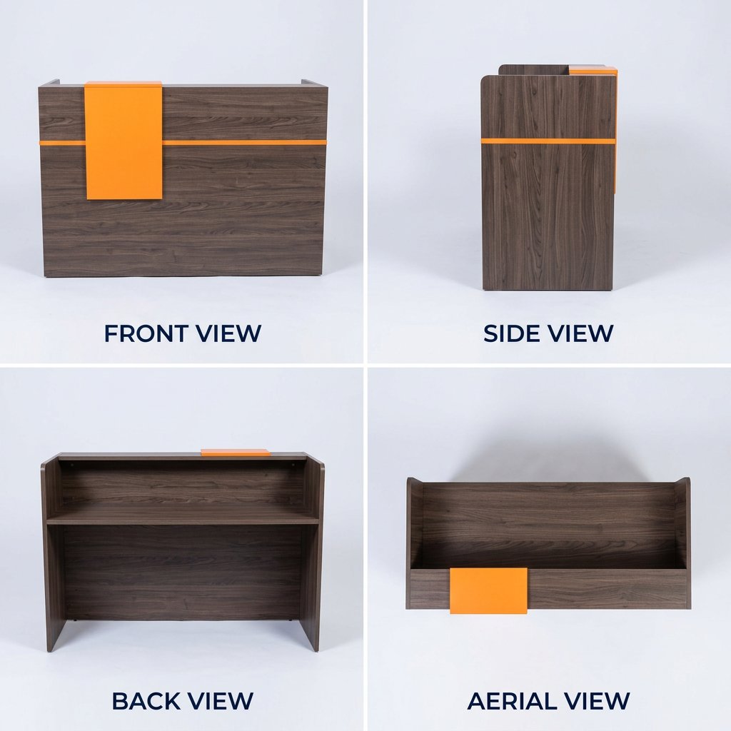 1.6M Reception Office Desk Nairobi Kenya