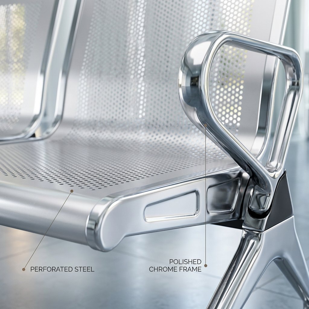 Heavy Gauge Office Waiting Bench Kenya