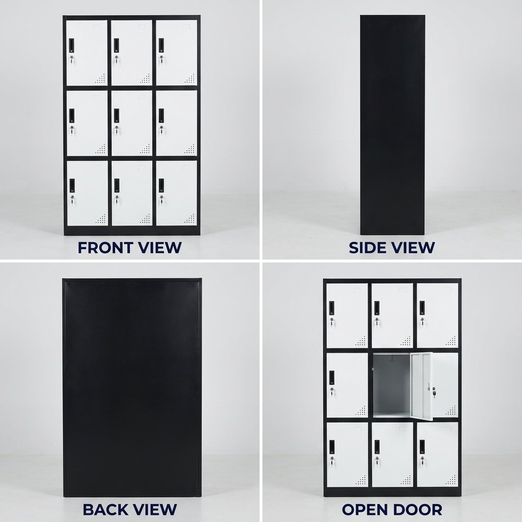 9-Locker Storage Cabinet Nairobi