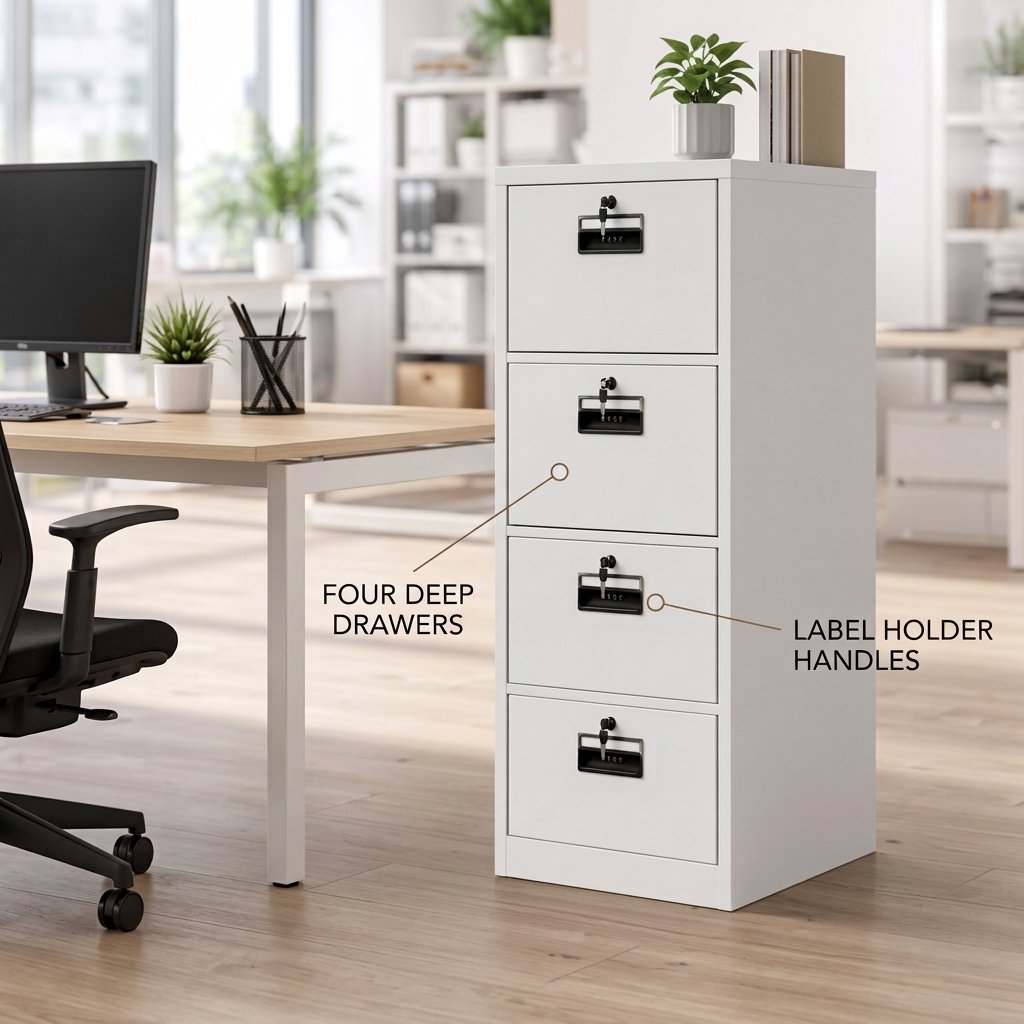 4-Drawer Office Cabinet Nairobi