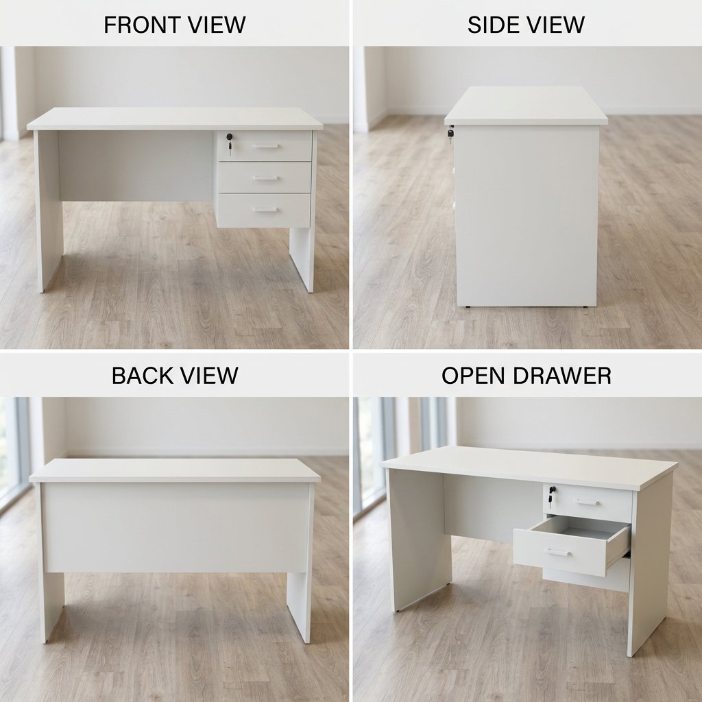 1M Study Office Desk Nairobi Kenya
